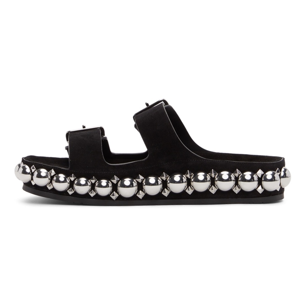 ALAÏA Black Sandal (SINGLE SHOE ONLY) Amputee Luxury Footwear - Picture 4 of 4